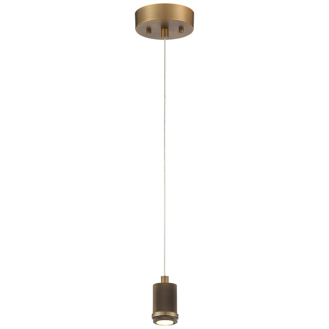 Access Lighting 63139LEDD-ABB Port Nine Stark Antique Brushed Brass