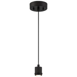 Access Lighting 63139LEDD-MBL Port Nine Stark Matte Black