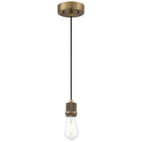 Access Lighting 63139LEDDLP-ABB Port Nine Bare Antique Brushed Brass