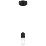 Access Lighting 63139LEDDLP-MBL Port Nine Bare Matte Black