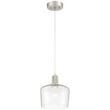 Access Lighting 63141LEDD-BS/CLR Port Nine Chardonnay Brushed Steel Clear