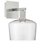Access Lighting 63144LEDD-BS/CLR Port Nine Chardonnay Brushed Steel Clear