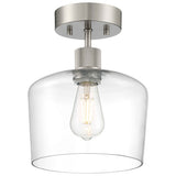 Access Lighting 63147LEDDLP-BS/CLR Port Nine Chardonnay Brushed Steel Clear