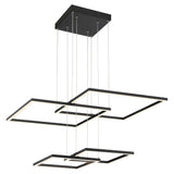 Access Lighting 63968LEDD-BL/ACR Squared Black