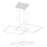 Access Lighting 63968LEDD-WH/ACR Squared White