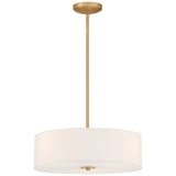 Access Lighting 64065LEDDLP-ABB/WH Mid Town Antique Brushed Brass