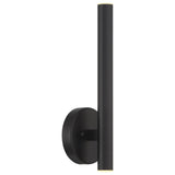 Access Lighting 72024LEDD-MBL/ACR Pipeline Matte Black