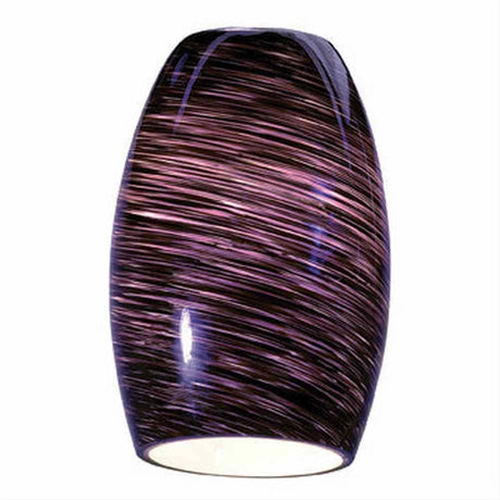 Access Lighting 978ST-PLC Pendant Glass Shade Plum Cloud