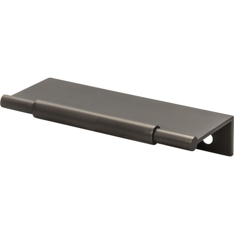 Top Knobs TK971AG Crestview 3" Center to Center Finger Pull Ash Gray