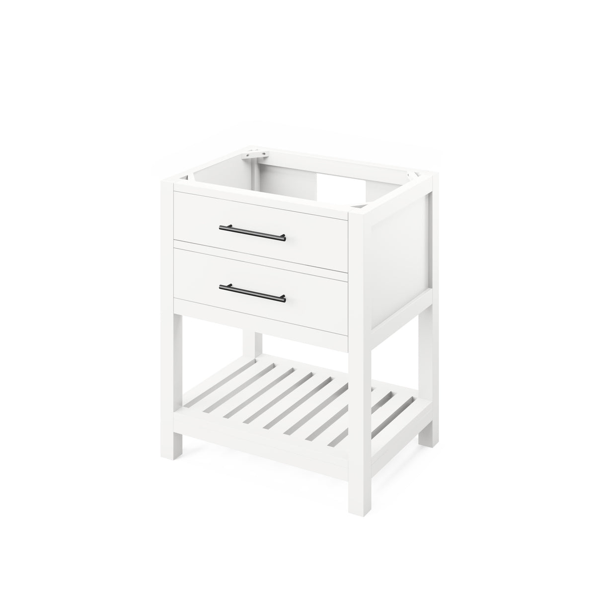 Jeffrey Alexander Wavecrest 30" White Single Sink Bathroom Vanity with Calacatta Vienna Quartz Top - 8 in. Widespread Faucet Top product image 3