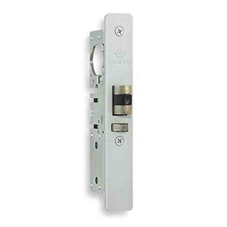 Adams Rite 451045101628 Standard Duty Deadlatch 1-1/2 Inch Left Hand; 4-5/8 Inch Standard Mortised Strike Clear Anodized Aluminum