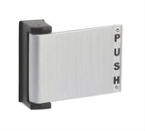 Adams Rite 45900100628 4590 Deadlatch Paddle Pull To Left Bright Chrome