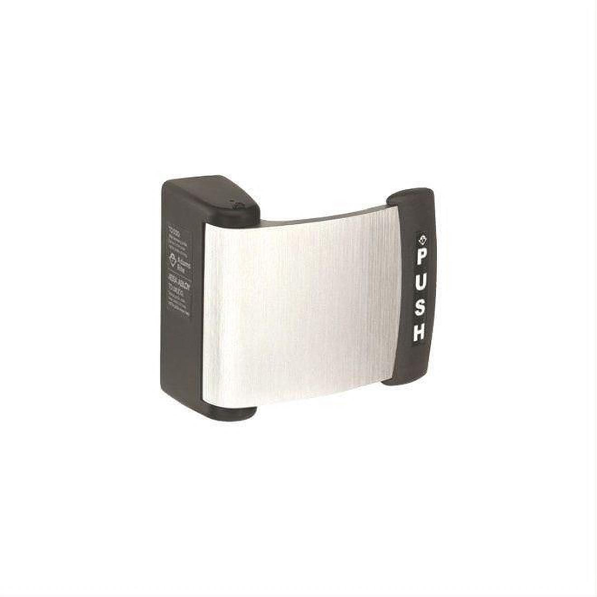 Adams Rite 45910400628 Push to Right Curved Deadlatch Paddle Clear Anodized Aluminum