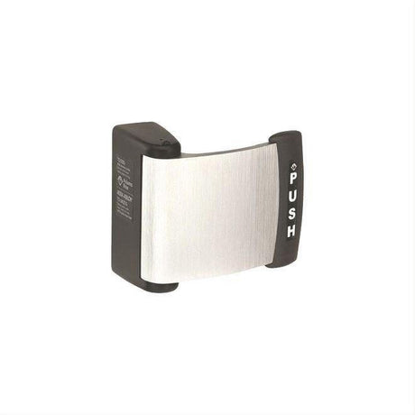 Adams Rite 45910400628 Push to Right Curved Deadlatch Paddle Clear Anodized Aluminum