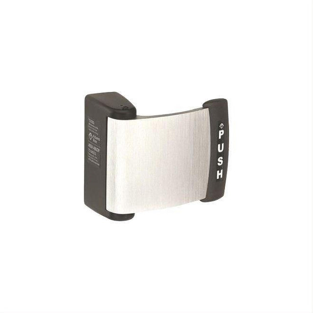 Adams Rite 45910400628 Push to Right Curved Deadlatch Paddle Clear Anodized Aluminum