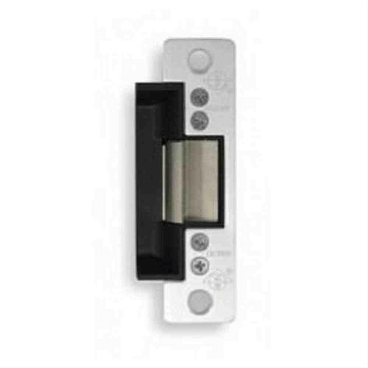 Adams Rite 710054062800 Flat Electric Strike 24V AC Fail Secure Clear Anodized Aluminum