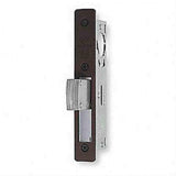 Adams Rite MS1850S210313 MS1850S Deadlock Flat Faceplate 31/32 inch Straight Bolt Dark Bronze Anodized