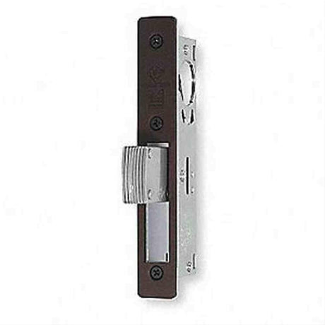Adams Rite MS1850S210313 MS1850S Deadlock Flat Faceplate 31/32 inch Straight Bolt Dark Bronze Anodized