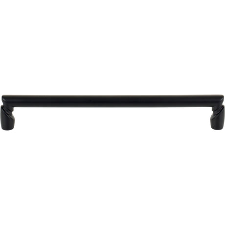 Top Knobs TK3135BLK Florham 7 9/16" Center to Center Bar Pull Flat Black