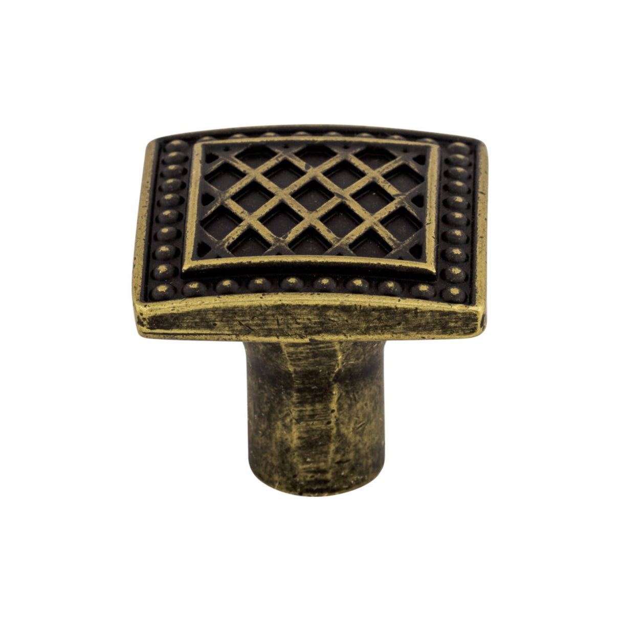 Top Knobs TK174GBZ Trevi 1 1/4" Length Square Knob German Bronze