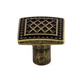 Top Knobs TK174GBZ Trevi 1 1/4" Length Square Knob German Bronze