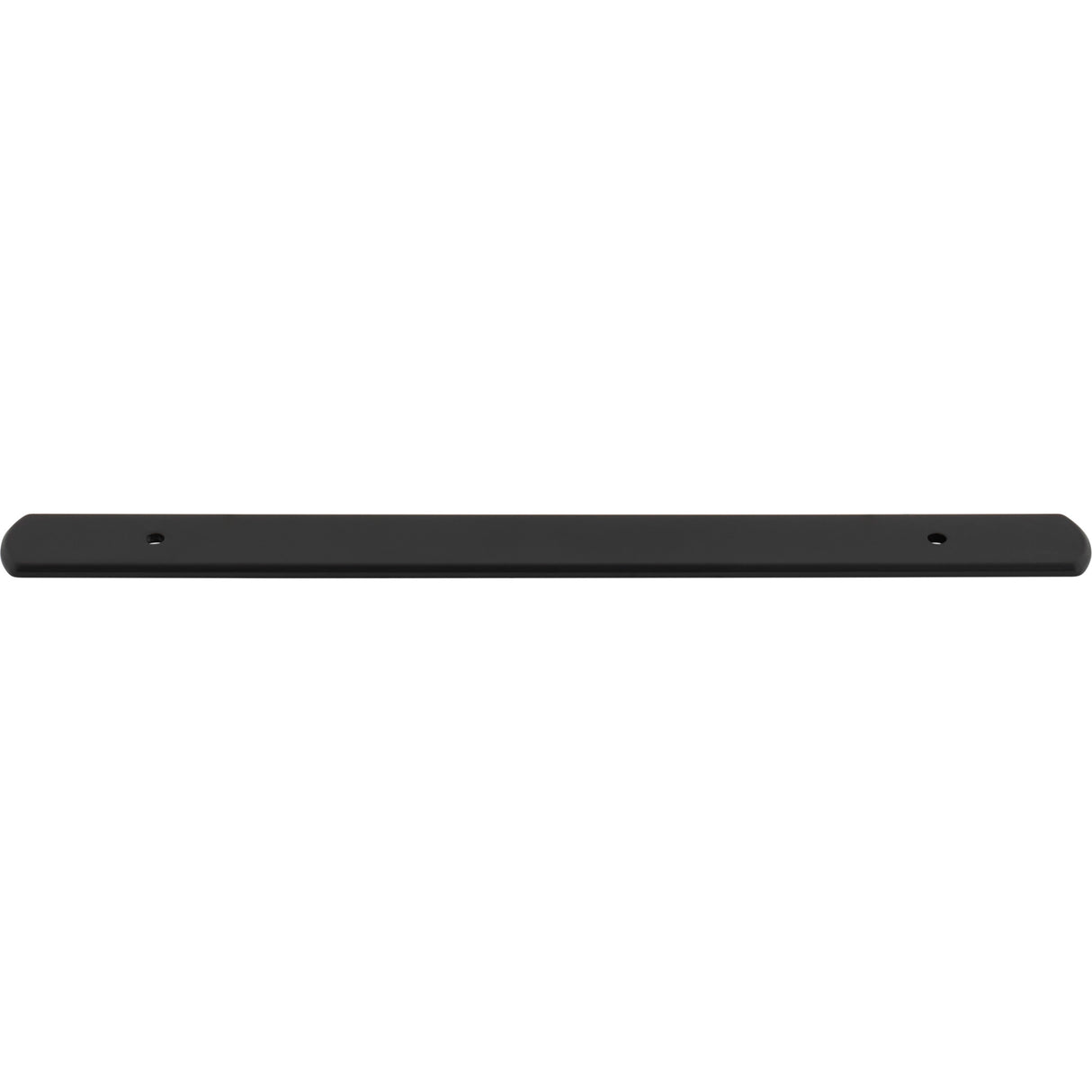Top Knobs TK3274BLK Wescott 7 9/16" Center to Center Pull Backplate Flat Black