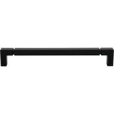 Top Knobs TK3228BLK Langston 18" Center to Center Appliance Pull Flat Black