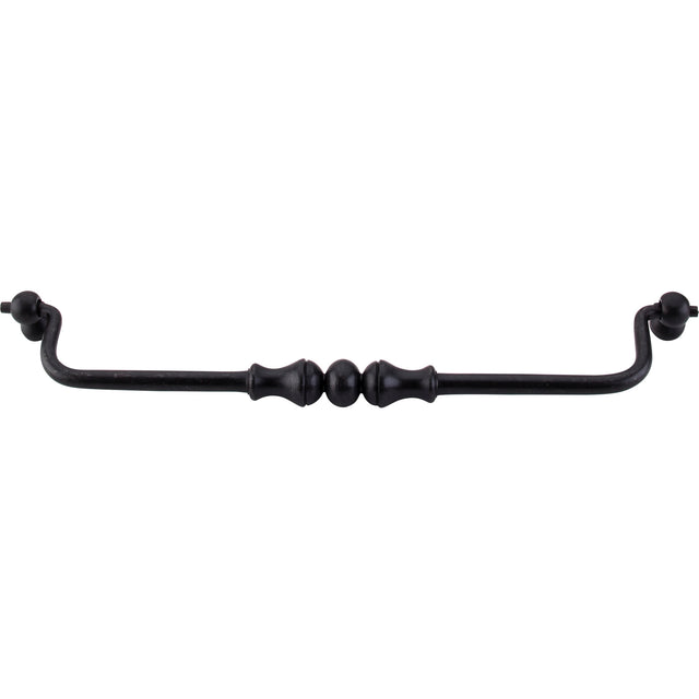 Top Knobs M683 patina black cabinet pull