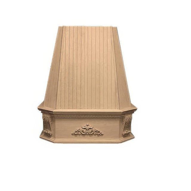 Air-Pro FBBWHVK 48 C Bead Board Victorian Wall Mount Range Hood Cherry