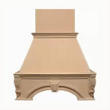 Air-Pro FDWHKS 36 H Decorative Keystone Range Hood Hickory