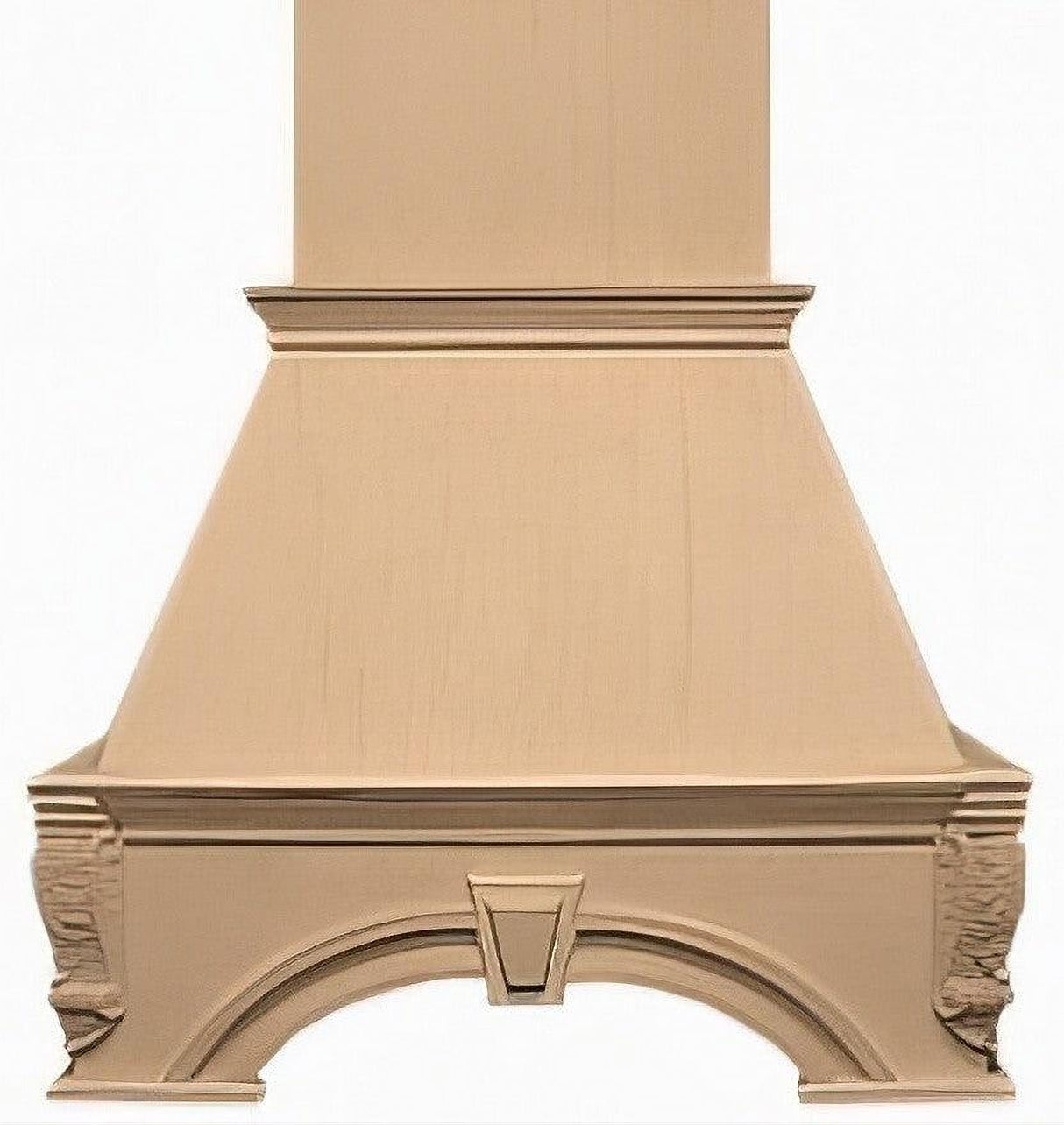 Air-Pro FDWHKS 48 RO Decorative Keystone Range Hood Red Oak