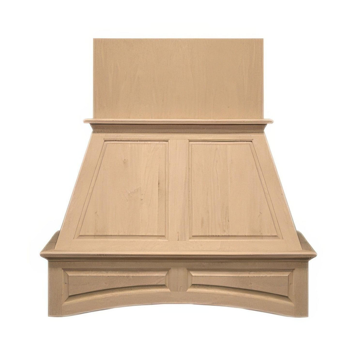Air-Pro FDWHRP02 48 H Double Panel Wall Mount Range Hood Hickory