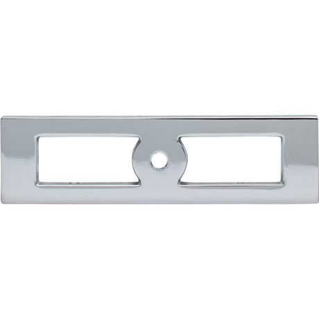 Top Knobs TK922PC Hollin 4 9/32" Length Rectangle Knob Polished Chrome
