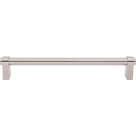 Top Knobs TK3216PN Lawrence 12" Center to Center Appliance Pull Polished Nickel