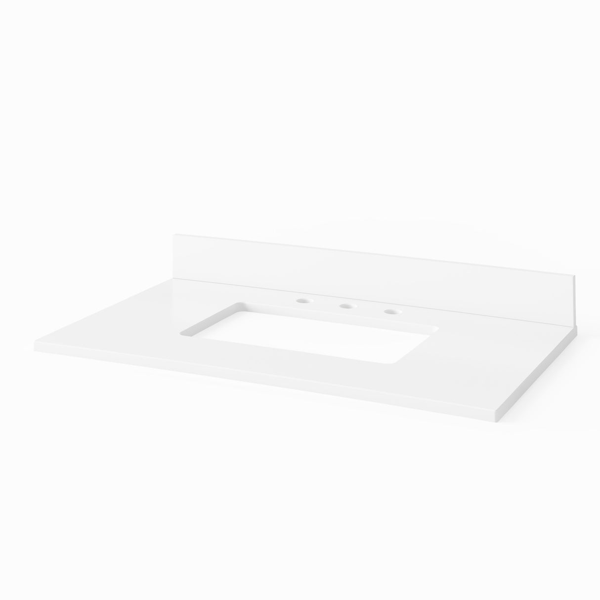 Jeffrey Alexander Kipling 37" Natural Oak Single Sink Bathroom Vanity with White Quartz Top - Single-Hole Faucet Top product image 4