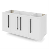 Jeffrey Alexander Tempest 48" White Single Sink Bathroom Vanity with White Resin Top - Single-Hole Faucet Top - VKTEM48WHWDWHRE product image 3