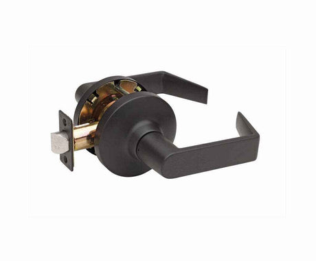 Copper Creek AL7220 10B Avery passage passage door lever in oil-rubbed bronze, additional view
