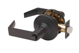 Copper Creek AL7260 10B oil rubbed bronze classroom keyed door lever
