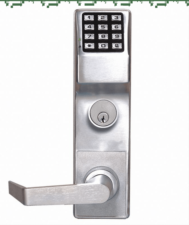 Alarm Lock ETDL27S1G26DV99 Trilogy Exit Trim with Straight Lever Satin Chrome