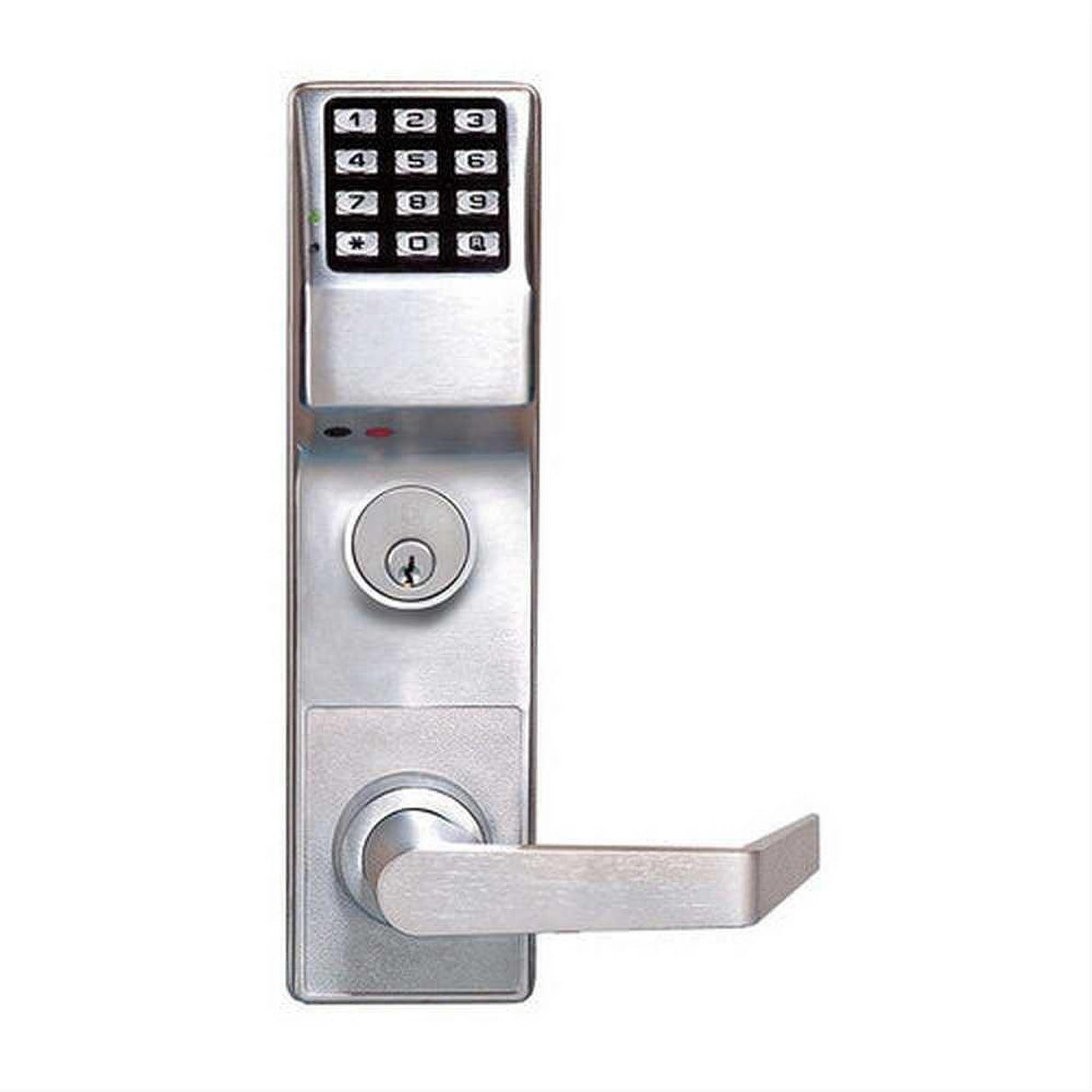Alarm Lock ETDLS1G26DV99 Trilogy Exit Trim with Straight Lever Satin Chrome