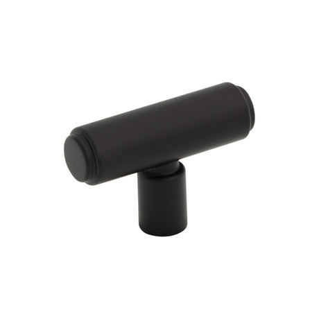 Top Knobs TK3111BLK Clarence 2" Length Bar Knob Flat Black