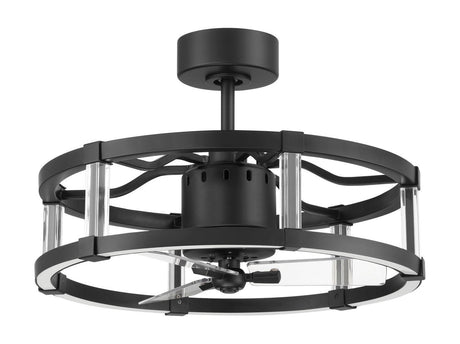 Craftmade ALS24FB3 ALS24-3 18" Alexis Ceiling Fan Flat Black