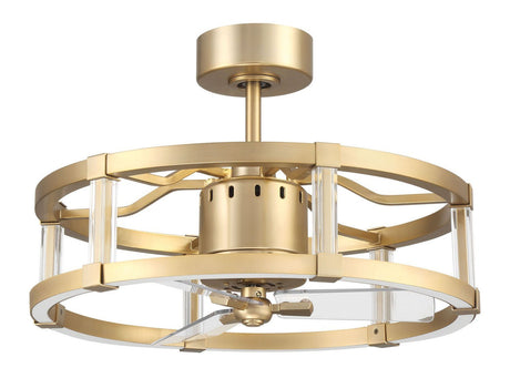 Craftmade ALS24SB3 ALS24-3 18" Alexis Ceiling Fan Satin Brass