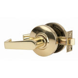 Schlage Commercial ALX10SAT605 polished brass passage door lever
