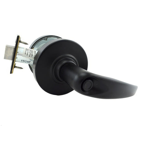 Schlage Commercial ALX40ATH622 matte black privacy door lever