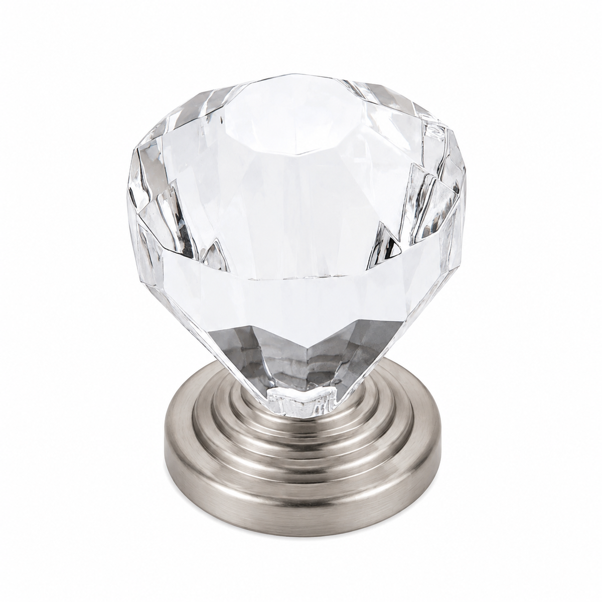 Amerock 14303 Traditional Classics 1-1/4" Mushroom Cabinet Knob Satin Nickel