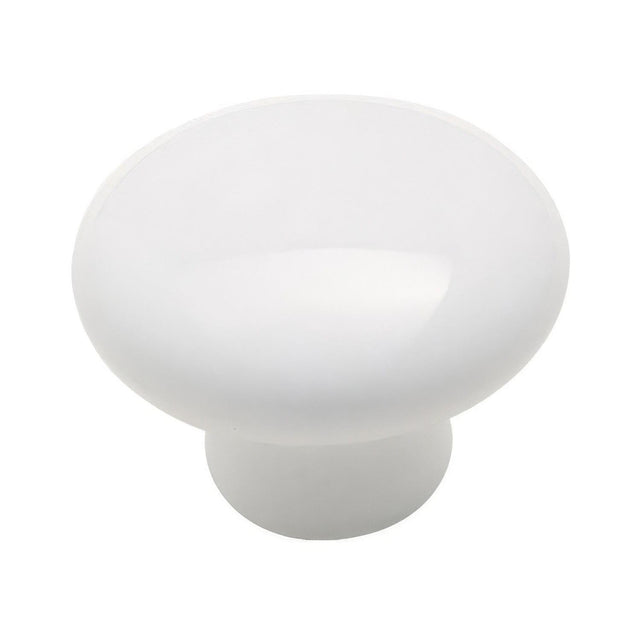Amerock 232WHT Allison Value 1-1/4" Mushroom Cabinet Knob