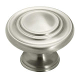 Amerock BP1586G10 BP1586 Inspirations 1-3/8" Mushroom Cabinet Knob Satin Nickel