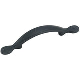 Amerock BP1590FB BP1590 Inspirations 3" Centers Arch Cabinet Pull Flat Black