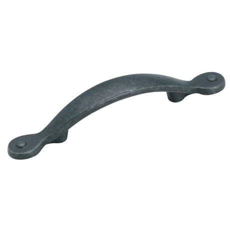 Amerock BP1590WID BP1590 Inspirations 3" Centers Arch Cabinet Pull Wrought Iron Dark